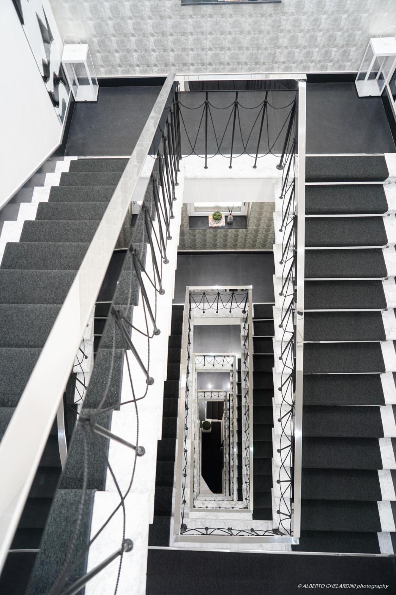 LHP Hotel Montecatini Palace&SPA Esterno foto Stairs